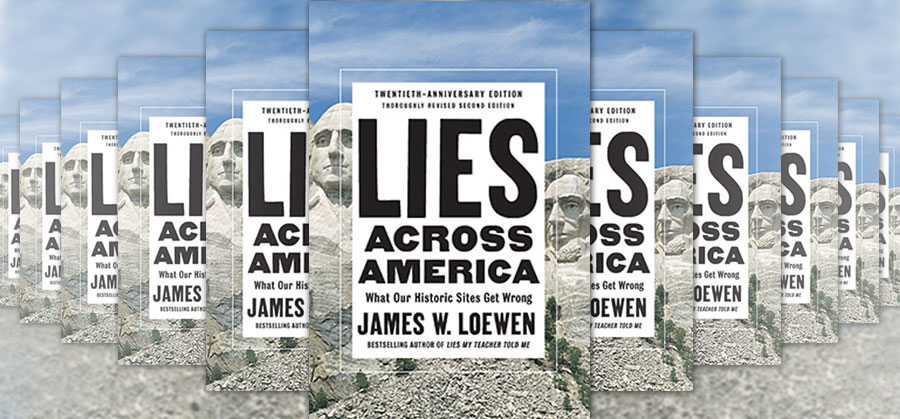 Lies Across America book cover collage