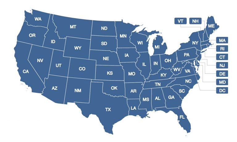 Using The Sundown Towns Database History And Social Justice   State Map 768x462 